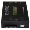 StarTech.com Duplicador y borrador de discos duros independiente 1:1, clonador y borrador de unidades USB y discos SATA HDD/SSD, pantalla LCD, conforme a TAA, independiente del sistema operativo