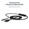 StarTech.com Cable USB-C a HDMI de 0,91 m (3 pies) – 4K 30 Hz Convertidor de vídeo USB Type-C a HDMI – Cable adaptador de monitor USB-C DP Alt Mode a HDMI – Compatible con Thunderbolt