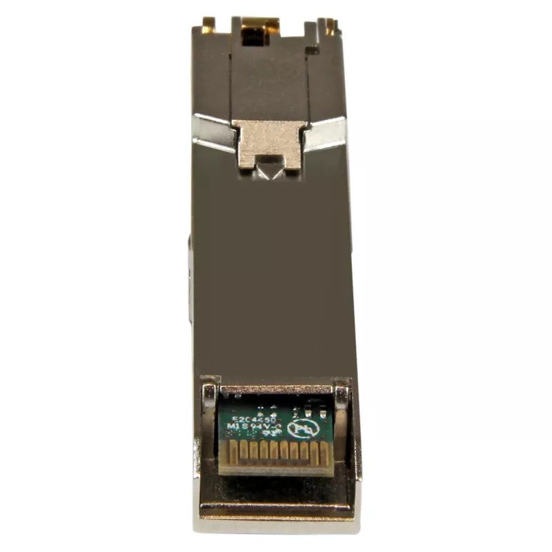 StarTech.com Módulo transceptor SFP compatible con HP J8177C – 1000BASE-T – pack de 10 ~ Pack de 10 módulos SFP compatibles con HPE J8177C – 1000BASE-T – SFP a RJ45 Cat6/Cat5e – SFP Gigabit Ethernet 1GE – RJ-45 100 m – HPE 1810, 1820, 2530