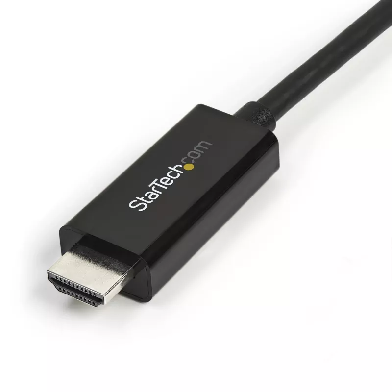 StarTech.com Cable Mini DisplayPort a HDMI de 3 m – Vídeo 4K 30 Hz – Cable adaptador mDP a HDMI – Mini DP o Thunderbolt 1/2 de Mac/PC a monitor/pantalla HDMI – Cable convertidor mDP a HDMI