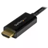 StarTech.com Cable Mini DisplayPort a HDMI de 15ft (5m) - Vídeo 4K 30Hz - Cable adaptador mDP a HDMI - Mini DP o Thunderbolt 1/2 de Mac/PC a monitor/pantalla HDMI - Cable convertidor mDP a HDMI