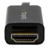 StarTech.com Cable Mini DisplayPort a HDMI de 15ft (5m) - Vídeo 4K 30Hz - Cable adaptador mDP a HDMI - Mini DP o Thunderbolt 1/2 de Mac/PC a monitor/pantalla HDMI - Cable convertidor mDP a HDMI