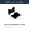StarTech.com Kit adaptador de extensión de profundidad para rack de servidor 2U con ajuste de 4 pulgadas