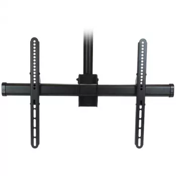 StarTech.com Soporte de techo para TV – Soporte universal de pantalla única colgante totalmente articulado con barra telescópica ajustable – Inclinación / giro – Soporte VESA para pantallas de 32 a 75 pulgadas
