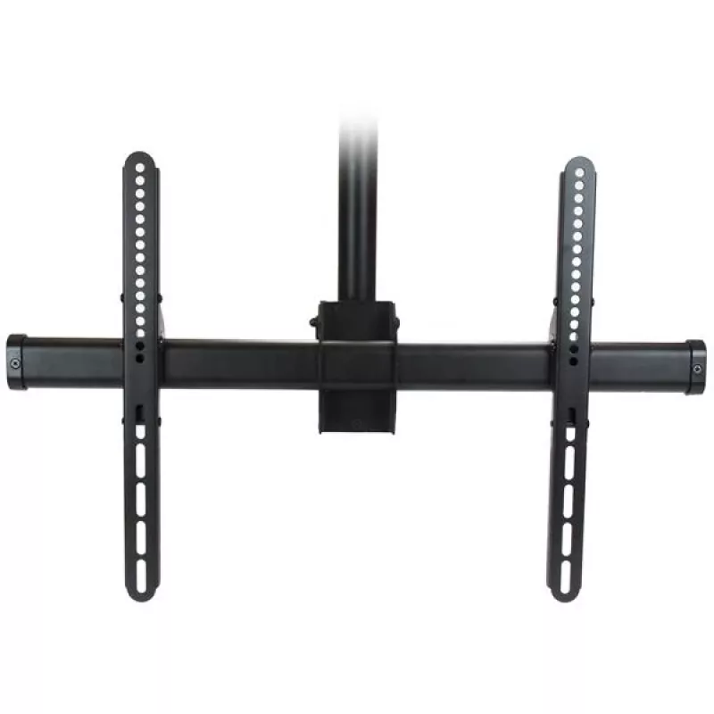 StarTech.com Soporte de techo para TV – Soporte universal de pantalla única colgante totalmente articulado con barra telescópica ajustable – Inclinación / giro – Soporte VESA para pantallas de 32 a 75 pulgadas