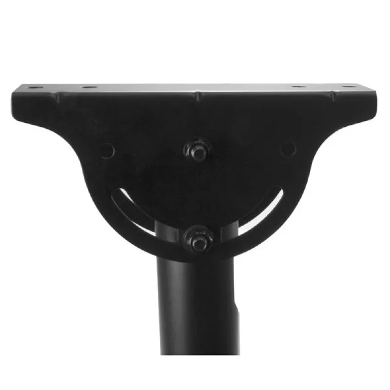 StarTech.com Soporte de techo para TV – Soporte universal de pantalla única colgante totalmente articulado con barra telescópica ajustable – Inclinación / giro – Soporte VESA para pantallas de 32 a 75 pulgadas