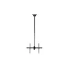 StarTech.com Soporte de techo para TV – Soporte universal de pantalla única colgante totalmente articulado con barra telescópica ajustable – Inclinación / giro – Soporte VESA para pantallas de 32 a 75 pulgadas
