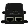 StarTech.com Midspan Gigabit de 1 puerto – Inyector PoE+ – 802.3at y 802.3af