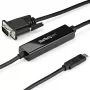 StarTech.com Cable USB-C a VGA de 1 m – 1920x1200/1080p cable adaptador de vídeo activo USB Type-C a VGA – Compatible con Thunderbolt 3 – Portátil a monitor/proyector VGA – DP Alt Mode HBR2