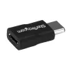 StarTech.com Adaptador USB-C a Micro-USB - M/H - USB 2.0, USB 2.0 Type-C, USB 2.0 Micro-B, negro