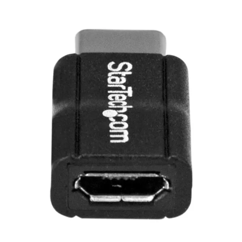 StarTech.com Adaptador USB-C a Micro-USB - M/H - USB 2.0, USB 2.0 Type-C, USB 2.0 Micro-B, negro