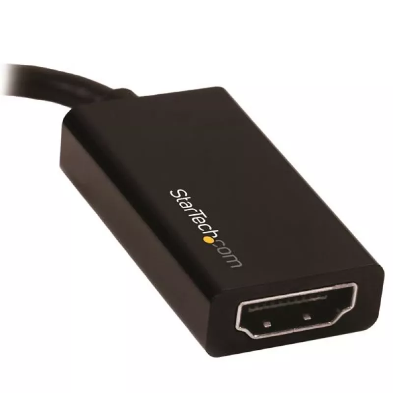 StarTech.com Adaptador Mini DisplayPort a HDMI - Convertidor de vídeo activo mDP 1.4 a HDMI 2.0 - 4K 60Hz - Mini DP o Thunderbolt 1/2 de Mac/PC a monitor/TV/pantalla HDMI - Dongle mDP a HDMI