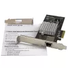 StarTech.com Tarjeta de red Ethernet 10G de 1 puerto – PCI Express – Chipset Intel X550-AT