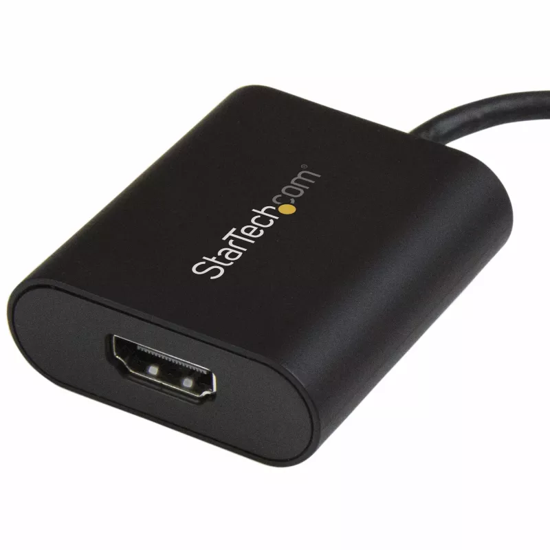 StarTech.com Adaptador USB-C a HDMI – con conmutador de modo presentación – 4K 60Hz