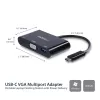 StarTech.com Adaptador multipuerto USB-C VGA – Puerto USB 3.0 – 60W PD