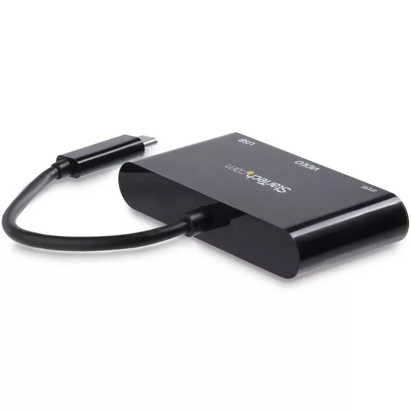 StarTech.com Adaptador multipuerto USB-C VGA – Puerto USB 3.0 – 60W PD