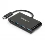StarTech.com Hub USB-C de 4 puertos - USB-C a 4x USB-A - Hub USB 3.0 - alimentado por bus~Hub USB-C de 4 puertos - USB-C a 4x USB-A - Hub USB 3.0 - 5Gbps - alimentado por bus