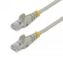 StarTech.com Cable de red Cat5e con conectores RJ45 sin enganches – 5 m, gris