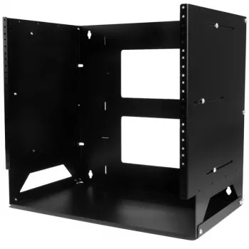 StarTech.com Rack de servidor de pared con estante integrado – Acero macizo – 8U