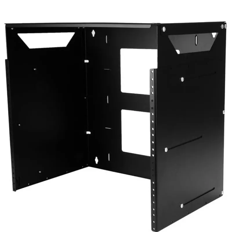 StarTech.com Rack de servidor de pared con estante integrado – Acero macizo – 8U