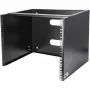 StarTech.com Rack de red de montaje en pared 8U - 36 cm de profundidad (Low Profile) - Soporte para panel de parcheo de 48 cm (19 pulgadas) para servidores y equipos IT planos, conmutadores de red - Capacidad de carga 36 kg, Negro