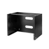 StarTech.com Rack de red de montaje en pared 8U - 36 cm de profundidad (Low Profile) - Soporte para panel de parcheo de 48 cm (19 pulgadas) para servidores y equipos IT planos, conmutadores de red - Capacidad de carga 36 kg, Negro