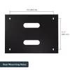 StarTech.com Rack de red de montaje en pared 8U - 36 cm de profundidad (Low Profile) - Soporte para panel de parcheo de 48 cm (19 pulgadas) para servidores y equipos IT planos, conmutadores de red - Capacidad de carga 36 kg, Negro
