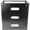 StarTech.com Rack de red de pared 12U – 14 pulgadas de profundidad (perfil plano) – Soporte para panel de parcheo de 19 pulgadas para servidores y equipos IT planos, switches de red – Capacidad de carga de 125 lbs/57 kg, negro
