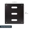 StarTech.com Rack de red de pared 12U – 14 pulgadas de profundidad (perfil plano) – Soporte para panel de parcheo de 19 pulgadas para servidores y equipos IT planos, switches de red – Capacidad de carga de 125 lbs/57 kg, negro