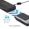 StarTech.com Borrador de discos duros SSD/HDD de 4 bahías - SATA de 2.5 pulgadas y 3.5 pulgadas - Sanitizador de discos externo autónomo sin host con borrado seguro - 9 modos de borrado - Puerto de impresora RS232 - Compatible con NIST/DOD y TAA