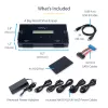 StarTech.com Borrador de discos duros SSD/HDD de 4 bahías - SATA de 2.5 pulgadas y 3.5 pulgadas - Sanitizador de discos externo autónomo sin host con borrado seguro - 9 modos de borrado - Puerto de impresora RS232 - Compatible con NIST/DOD y TAA