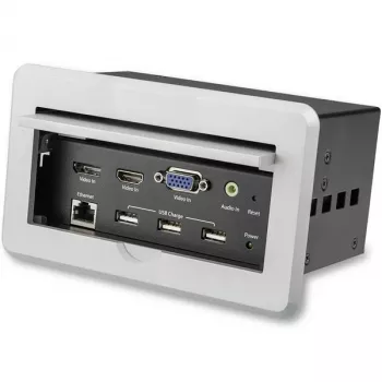 StarTech.com Caja de conectividad para mesa de conferencias para A/V - 4K