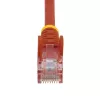 StarTech.com Cable de red Ethernet Cat5e con conectores RJ45 sin enganches – 0,5 m, rojo