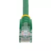 StarTech.com Cable de red Ethernet Cat5e con conectores RJ45 sin enganches – 0,5 m, verde