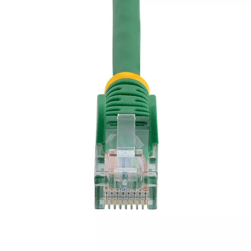 StarTech.com Cable de red Ethernet Cat5e con conectores RJ45 sin enganches – 0,5 m, verde