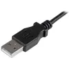 StarTech.com Cable de carga y sincronización Micro-USB M/M – Micro-USB en ángulo – 24 AWG – 0,5 m
