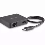 StarTech.com Adaptador multipuerto USB-C - Mini dock USB-C portátil con vídeo 4K-HDMI - Gigabit Ethernet, hub USB 3.0 (1x USB-A, 1x USB-C) - Adaptador multipuerto USB Type-C - Compatible con Thunderbolt 3