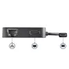 StarTech.com Adaptador multipuerto USB-C - Mini dock USB-C portátil con vídeo 4K-HDMI - Gigabit Ethernet, hub USB 3.0 (1x USB-A, 1x USB-C) - Adaptador multipuerto USB Type-C - Compatible con Thunderbolt 3