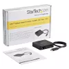 StarTech.com Adaptador multipuerto USB-C - Mini dock USB-C portátil con vídeo 4K-HDMI - Gigabit Ethernet, hub USB 3.0 (1x USB-A, 1x USB-C) - Adaptador multipuerto USB Type-C - Compatible con Thunderbolt 3