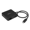StarTech.com Adaptador multipuerto USB-C - Mini dock USB-C portátil con vídeo 4K-HDMI - Gigabit Ethernet, hub USB 3.0 (1x USB-A, 1x USB-C) - Adaptador multipuerto USB Type-C - Compatible con Thunderbolt 3