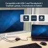 StarTech.com Adaptador multipuerto USB-C - Mini dock USB-C portátil con vídeo 4K-HDMI - Gigabit Ethernet, hub USB 3.0 (1x USB-A, 1x USB-C) - Adaptador multipuerto USB Type-C - Compatible con Thunderbolt 3