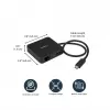 StarTech.com Adaptador multipuerto USB-C - Mini dock USB-C portátil con vídeo 4K-HDMI - Gigabit Ethernet, hub USB 3.0 (1x USB-A, 1x USB-C) - Adaptador multipuerto USB Type-C - Compatible con Thunderbolt 3