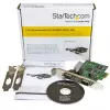 StarTech.com Tarjeta serie PCI Express de 2 puertos con UART 16C1050 – RS232