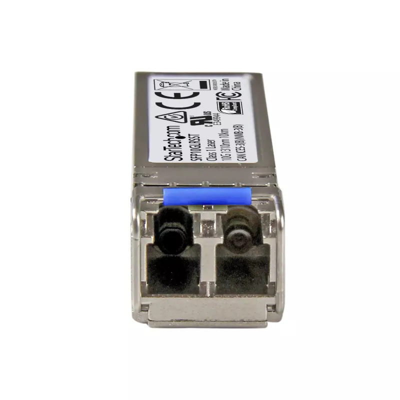 StarTech.com Módulo transceptor SFP+ compatible con Cisco SFP-10G-LR-S – 10GBASE-LR ~ módulo SFP+ compatible con Cisco SFP-10G-LR-S – 10GBASE-LR – transceptor óptico de fibra monomodo SMF 10GbE – SFP+ Gigabit Ethernet 10GE – LC 10 km – 1310 nm – DDM Cisco Firepower, ASR9000, C9300