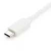 StarTech.com Adaptador USB-C a HDMI 2.0 con Power Delivery - Convertidor de vídeo USB Type-C a HDMI Display 4K 60Hz - Puerto de carga de paso 60W PD - Compatible con Thunderbolt 3 - Blanco