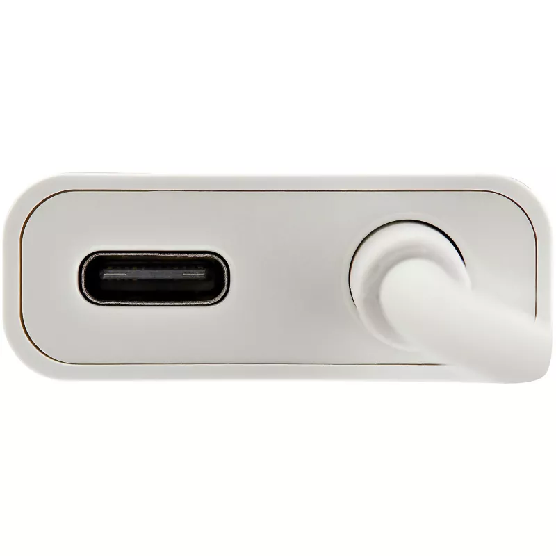 StarTech.com Adaptador USB-C a HDMI 2.0 con Power Delivery - Convertidor de vídeo USB Type-C a HDMI Display 4K 60Hz - Puerto de carga de paso 60W PD - Compatible con Thunderbolt 3 - Blanco