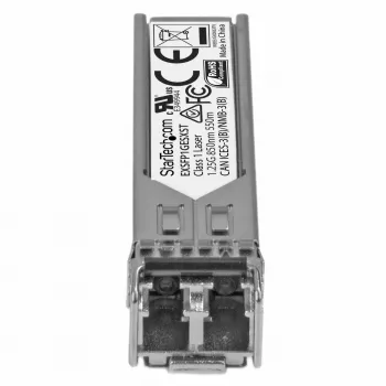 StarTech.com Módulo transceptor SFP compatible con Juniper EX-SFP-1GE-LX – 1000BASE-LX ~ módulo SFP compatible con Juniper EX-SFP-1GE-LX – 1000BASE-LX – transceptor óptico de fibra monomodo SMF 1GbE – SFP Gigabit Ethernet 1GE – LC 10 km – 1310 nm – DDM