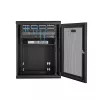 StarTech.com Armario de red de montaje en pared 4 postes 15U con bandeja 1U, rack de servidor plegable de 19