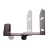 StarTech.com Soporte para CPU – soporte de pared ajustable para ordenador, soporte de pared para CPU, universal, 10 kg, negro, acero, vertical