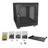StarTech.com Rack de servidor 4 postes 12U, armario de datos de 19